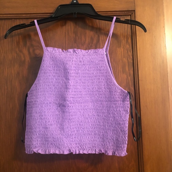 NWT! Y2K style Cropped Scrunched Tank - Picture 2 of 3